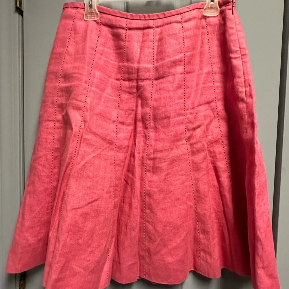 Talbots Pink A-Line Skirt - Picture 1 of 3